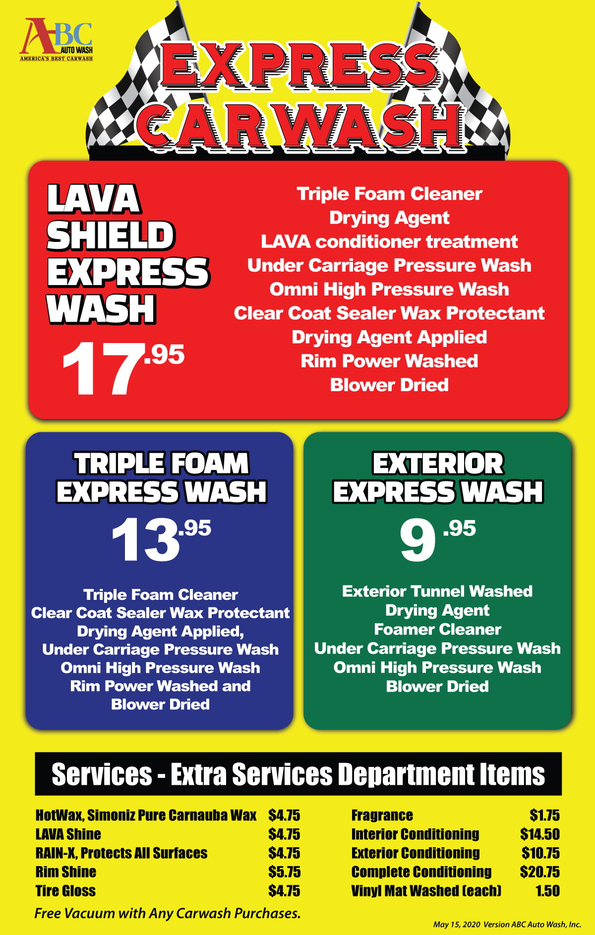 Express Wash – ABC Auto Wash